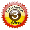 Garantía de 3 años